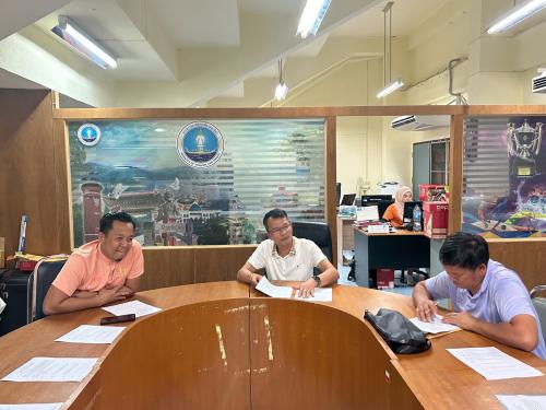 ประชุมการแข่งขันกีฬานักเรียนประจำจังหวัดและอำเภอ ประจำปี 2568 