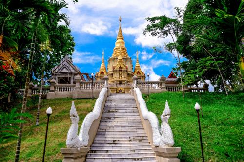 พระมหาธาตุเจดีย์ พระพุทธธรรมประกาศ วัดพุทธาธิวาส